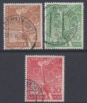 1952 Berlin - SG.B88-90 - Olympic Games Festival Berlin set 3 values very fine used.