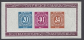 1946 Germany - Allied Occupation - American, British & Soviet Russian Zones - SG. MS925ab mini sheet  Imperf.. U/M (MNH)