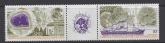 1991 French Antarctic - SG277a (SG.277/8 + label) Climatic Research. U/M (MNH)
