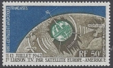 1962 French Antarctic - SG.25 First Transatlantic Television Satellite. U/M (MNH)