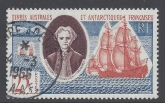 1960 French Antarctic - SG.23 Kerguelen Archipeligo Discovery Commemoration. very fine used.