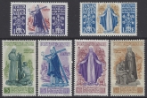 1948 Italy - SG.698-703 600th Birth Anniversary of St. Catherine of Siena - set of 6 values mounted mint.