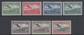 1925 Albania - SG.186-92  Air set 7 values 7 values  M/M.