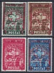 1945 Albania - SG.425-8  Red Cross Week. set 4 values M/M