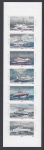 2015 French Antarctic SG.764a 'Flottila' booklet pane of 7values  u/m (MNH)