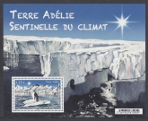 2015 French Antarctic MS.763 'Climate' mini sheet u/m (MNH)