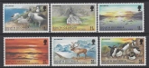 1999 South Georgia SG. 306-11 New Millennium set 6 values U/M (MNH)