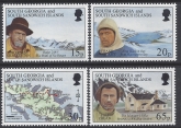 1996 South Georgia  SG.261-4  80th Anniversary of Ernest Shackletons Trek across South Georgia. set 4 values U/M (MNH)