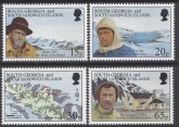 1996 South Georgia  SG.261-4  80th Anniversary of Ernest Shackletons Trek across South Georgia. set 4 values U/M (MNH)