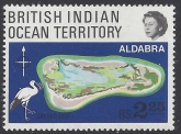 1969 British Indian Ocean Territory - SG.31 - Coral Atolls  1 value u/m (MNH)