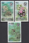 1973 British Indian Ocean Territory - SG.53-5  - Wildlife (1st Series) set 3 values u/m (MNH)