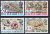 1974 British Indian Ocean Territory - SG.58-61  - Wildlife (2nd Series) set 4 values u/m (MNH)