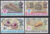 1974 British Indian Ocean Territory - SG.58-61  - Wildlife (2nd Series) set 4 values u/m (MNH)