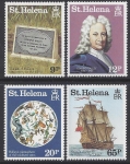 1986 St. Helena SG.482-5  Appearance of Halleys Comet. set 4 values U/M (MNH)