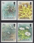 1987 St. Helena SG.505-8 Rare Plants (1st Series) set  4 values U/M (MNH)