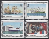 1990 St.Helena SG.572-5 Maiden Voyage of St. Helena II. set 4 values U/M (MNH)