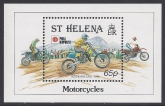 1991 St.Helena MS.602  Phila Nippon 91 mini sheet U/M (MNII and