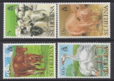 1989 St. Helena SG.558-61  Farm Animals. set 4 values U/M (MNH)