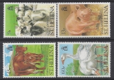 1989 St. Helena SG.558-61  Farm Animals. set 4 values U/M (MNH)