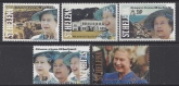 1992 St.Helena  SG.607-11 40th Anniversary of Queen Elizabeth II Accession. set 5 values  U/M (MNH)