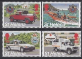 1995 St Helena  SG.681-4 Emergency Services set 4 values U/M (MNH)