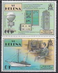 1996 St Helena  SG.714-5 Centenary of Radio. set 2 values U/M (MNH)