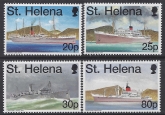 1998 St. Helena SG.757-60 Union Castle Ships (2nd issue) set 4 values U/M (MNH)