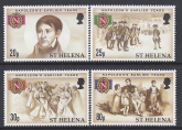 2001 St. Helena SG.843-6 180th Death Anniversary of Napoleon Bonaparte set 4 values U/M (MNH)