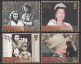 2002 St. Helena SG.847-50 Golden Jubilee set 4 values U/M (MNH)