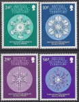 1986 British Antarctic. SG.151-4  50th Anniversary of Int. Glaciological Society. set 4 values U/M (MNH)