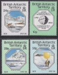 1987 British Antarctic. SG.159-62  30th Anniversary of Int. Geophysical Year. set 4 values U/M (MNH)