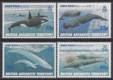 1996 British Antarctic. SG.265-8 Whales. set 4 values  U/M (MNH)