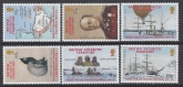 2001 British Antarctic - SG.333-8 Heroic Age of Antarctic Exploration. (2nd series) set 6 values U/M (MNH)