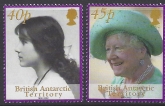 2002 British Antarctic. SG.344-5 Queen Elizabeth The Queen Mother Commemoration. set 2 values U/M (MNH)