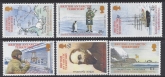 2002 British Antarctic - SG.351-6 Heroic Age of Antarctic Exploration (3rd series)  set of 6 values U/M (MNH)