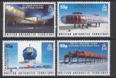 2005 British Antarctic - SG.411-4  Halley VI Research Station Int. Design Competition.. set 4 values U/M (MNH)