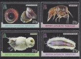 2010 British Antarctic. SG.511-4  Marine Biodiversity. set 4 values U/M (MNH)