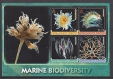 2010 British Antarctic. MS.515  Marine Biodiversity. mini sheet  U/M (MNH)