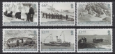 2015 British Antarctic. SG.669-74 Centenary of Imperial Trans-Antarctic Expedition 1914-6. set 6 values U/M (MNH)