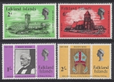 1969 Falkland Islands.  SG.250-3  Centenary of Bishop Stirlings Consecration. set 4 values U/M  (MNH)