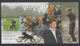 2000 Falkland Islands.  MS880  18th Birthday of Prince William.  mini sheet.  U/M (MNH)