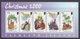 2000 Falkland Islands.  MS.890   Christmas. mini sheet  U/M (MNH)