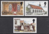 1999 Falkland Islands. SG.829-31 Centenary of St. Mary's Church Stanley.set 3 values  U/M (MNH)