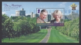 2005 Falkland Islands MS.1014  Royal Wedding. mini sheet   U/M (MNH)