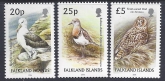 2006 Falkland Islands. SG.1057-9 Definitive Birds.(new values)  set 3 values U/M (MNH)
