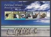 2008 Falkland Islands - MS.1126  Breeding Penguins. mini sheet.  U/M (MNH)