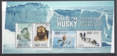 2014 Australian Antarctic Territories  MS.245  Huskies.  mini sheet. U/M (MNH)