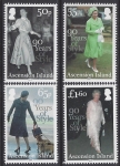 2016 Ascension Island. SG.1245-8 90th Birthday Queen Elizabeth II. set 4 values U/M (MNH)