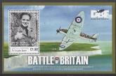 2010 British Indian Ocean Territories  MS.437 70th Anniversary of The Battle of Britain. mini sheet U/M (MNH)