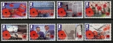 2011 British Indian Ocean Territories. SG.464-71 90th Anniverary of Royal British Legion. set 8 values U/M (MNH)